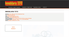 Desktop Screenshot of inmobiliariatoto.com.ar